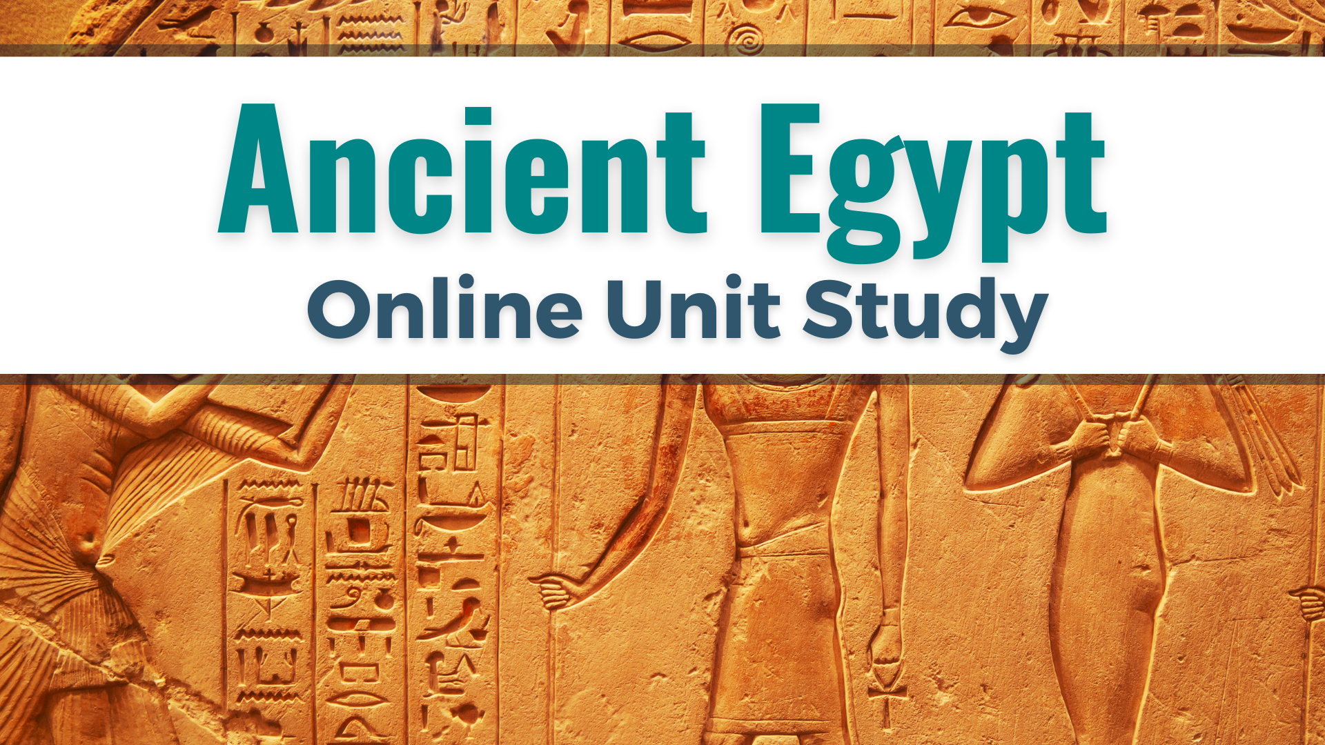 Ancient Egypt Online Unit Study
