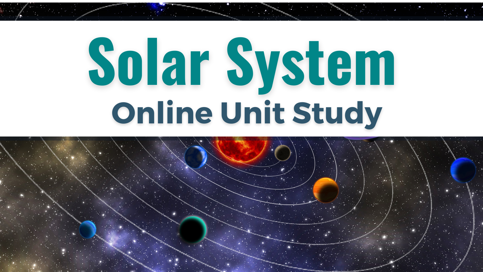 Solar System Unit Study from Techie Homeschool Mom