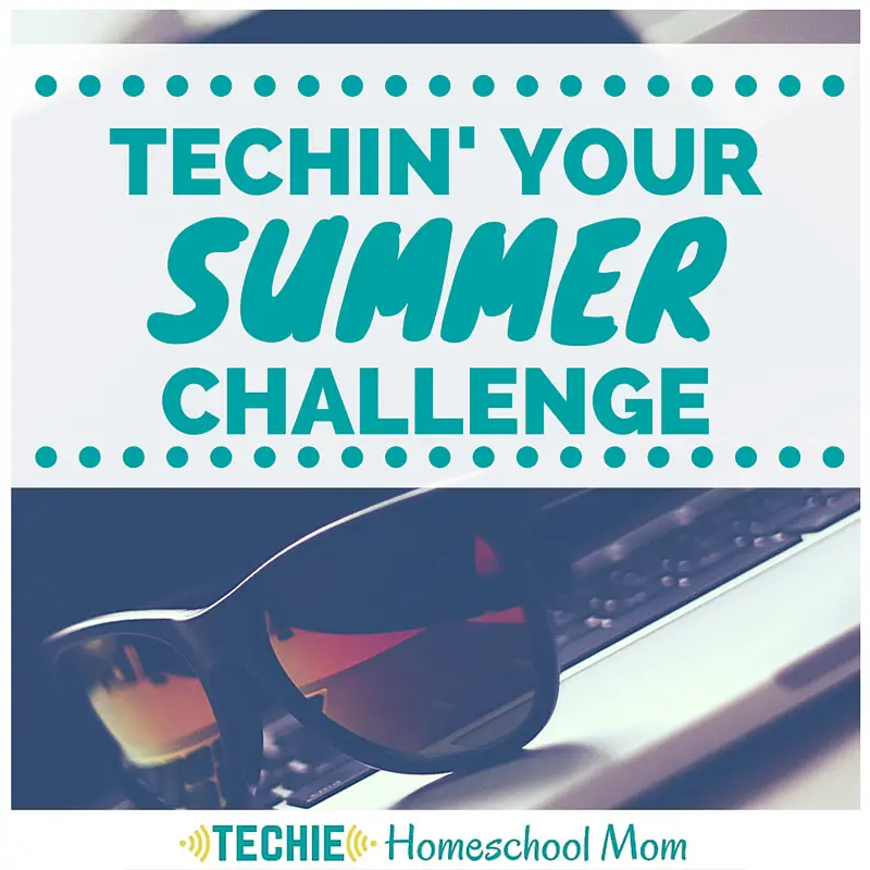Sign up for the Techin' Your Summer Challenge. Call a truce in the Screen Time Battle and be deliberately digital summer. Receive two emails each week suggesting techie projects for your family. Complete the challenges, then share your success in our Facebook group and enter to win a prize. Read all about it and sign up today!
