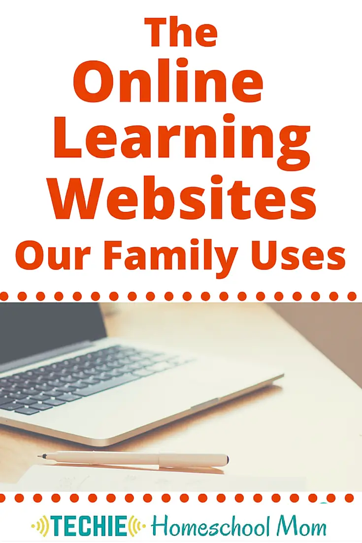 When people hear that we do most of our learning online, they are curious about which resources we use. These are the websites that we have liked best. #techinourhomeschool