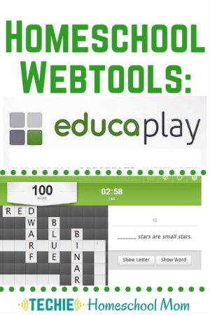 Homeschool Webtools: Educaplay