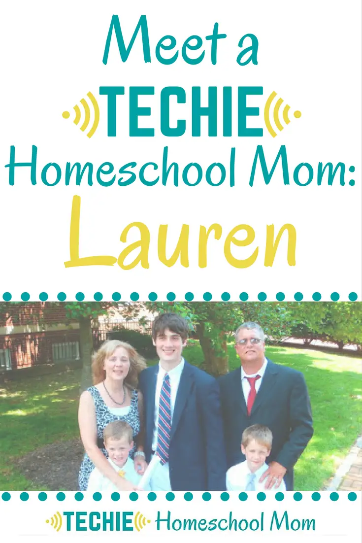 Meet Lauren, a techie homeschool mom, and be inspired to add more digital learning to your homeschool.