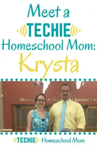 Meet Krysta, a techie homeschool mom, and be inspired to add more digital learning to your homeschool.