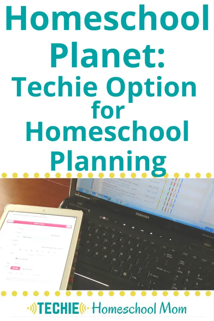 Homeschool Planet ... an techie solution for online homeschool planning.