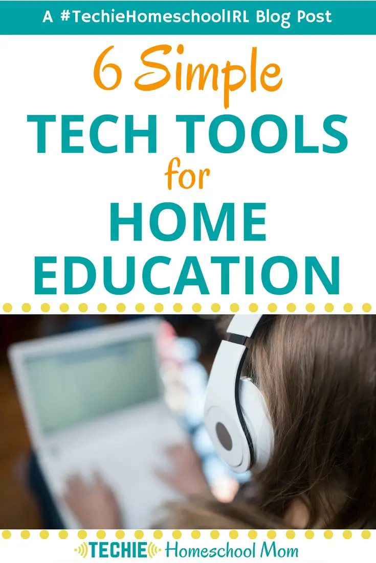 Here's some good advice for ways to use more tech for home education. Simple is what I need.