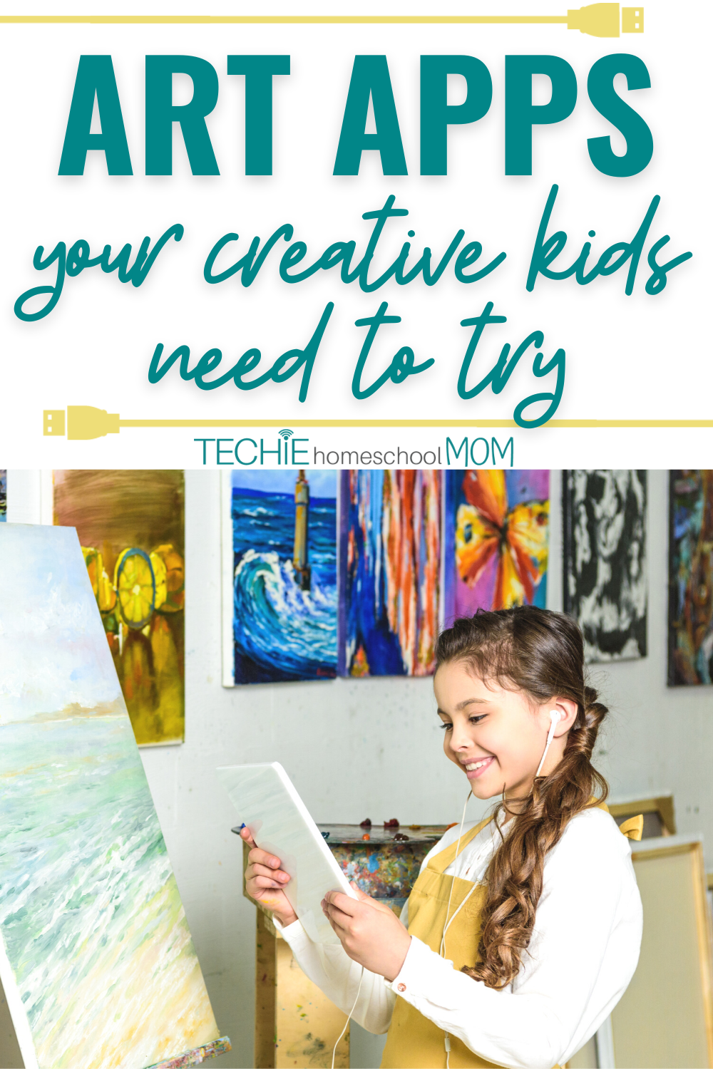 My kids love art and they love playing on my phone. So, I found this bunch of apps that will satisfy both of those loves. Check it out to try 12 cool art education apps.