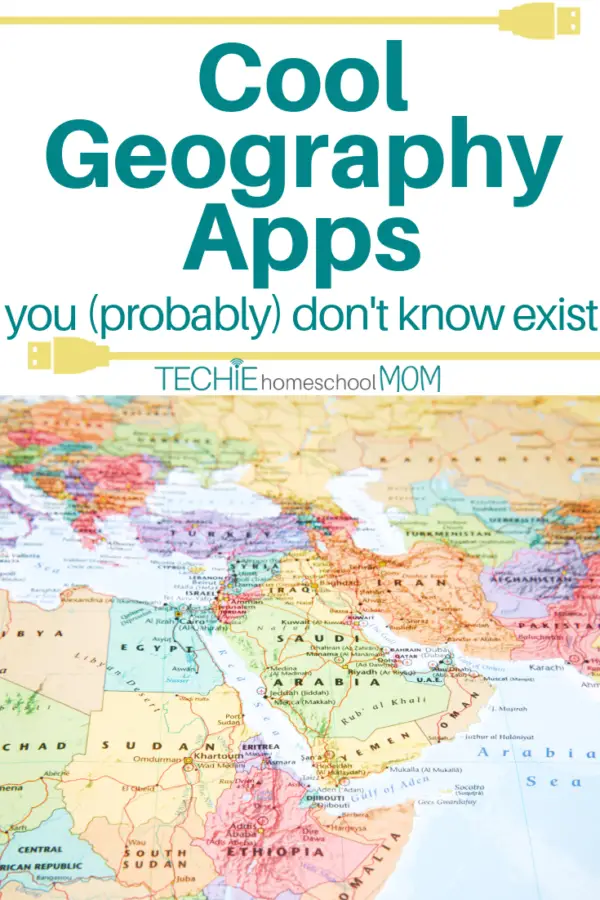 Cool Geography Apps You Probably Don\'t Know Exist text with image of a map