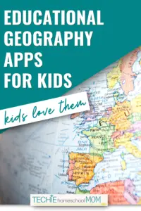 Start techin' your homeschool geography with these cool apps. Your kids will think they're playing when in fact they'll be learning!