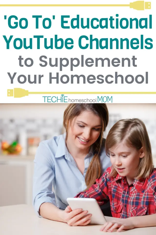 Just what I've been looking for ... a list of high-quality educational YouTube channels to use for homeschooling.