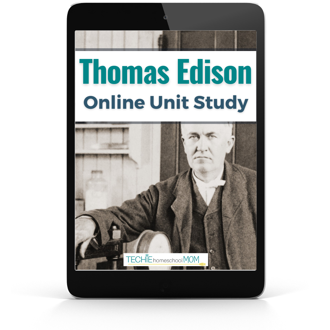 thomas edison unit study