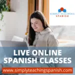 Live online group Spanish classes