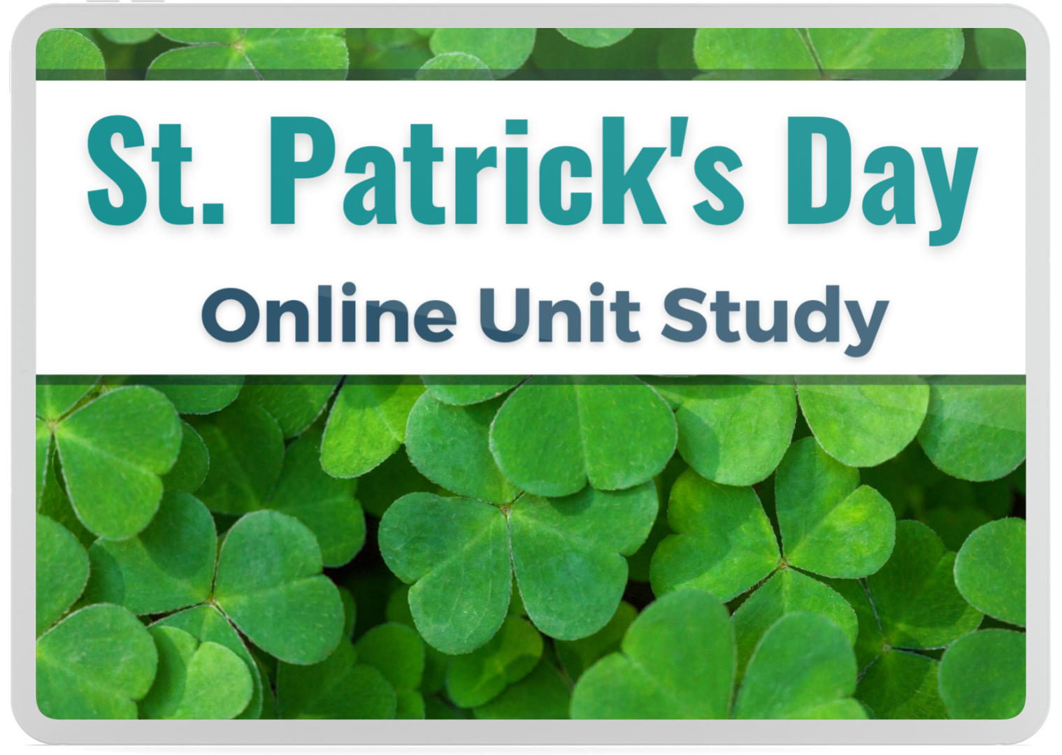 St. Patrick's Day Lesson Plan