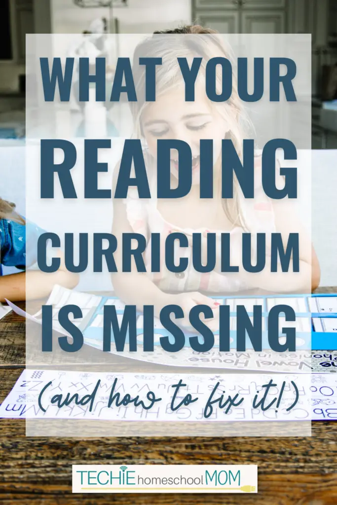 Homeschool Literacy Program