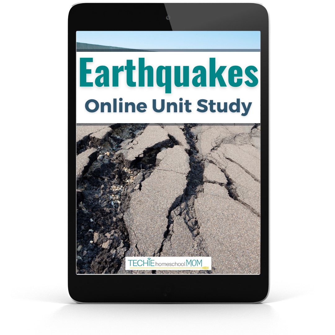 Earthquakes unit study