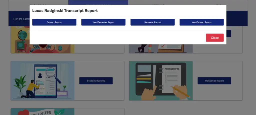 homeschool transcript service