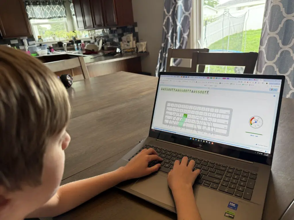 homeschool typing program